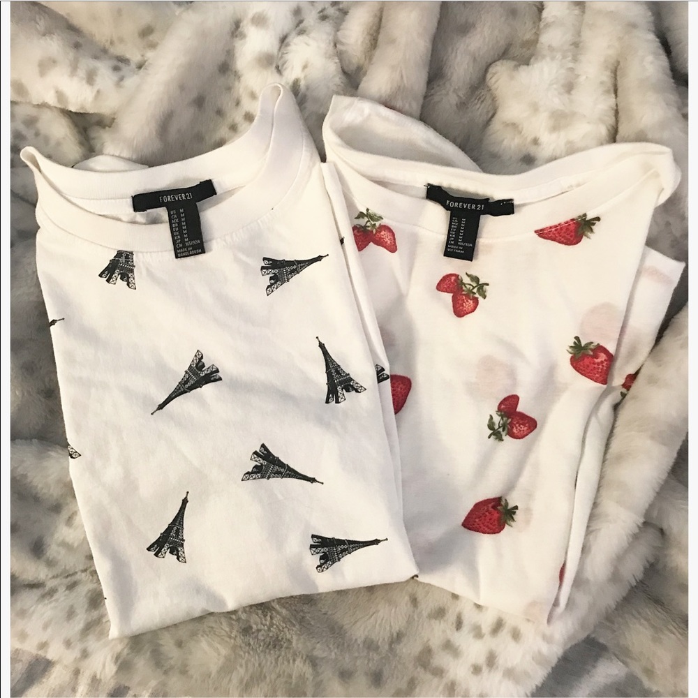 Forever 21 Graphic Tee Bundle